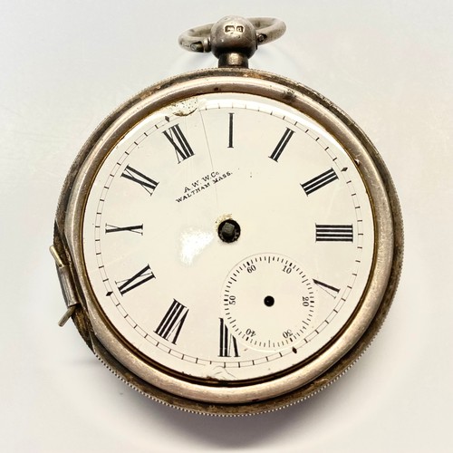 880 - Silver pocket watch (spares and repair)