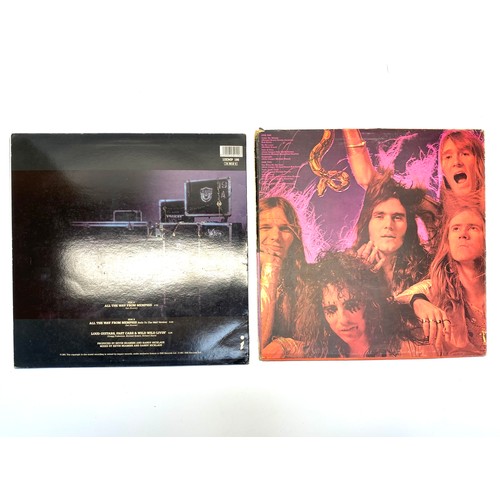 1123C - Two vinyl lp records including Contraband ( All the way from Memphis 12EMP 195) and Alice Cooper Kil... 