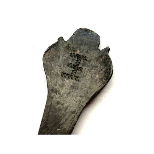 924 - Rare William and Mary Pewter Trefid spoon Circa 1690.