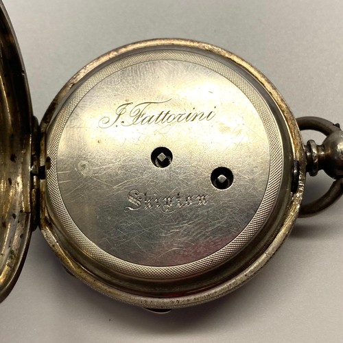 947 - F Fattorini Shipton pocket watch (working)