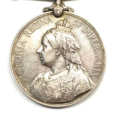 990 - Queens South Africa Medal awarded to 9497 Serjt T King, Royal Monmouthshire Royal Engineers. 4 bars ... 