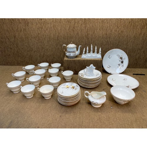 63 - Italian ceramic tea and coffee set.