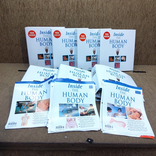 106 - Complete collection of 'Inside the Human body' magazines.