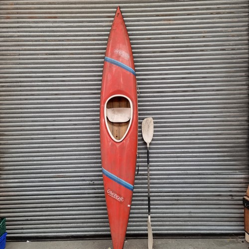 299 - 2 man  Kayak with an ore.