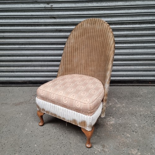 3 - Original Lloyd loom conservatory chair.