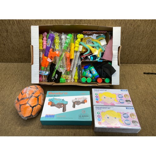 33 - Selection of retail packaged kids toys.