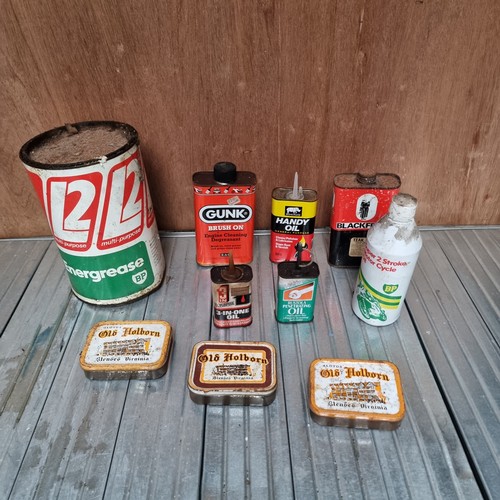 92 - Vintage oils and lubes.