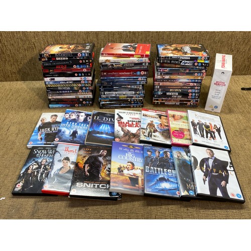 114 - Large quantity of DVD's.