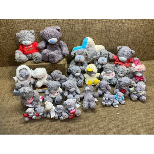 156 - Selection of Me to You collectable bears.