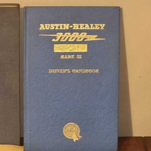 1112 - 7 vintage car handbooks includes Austin-Healey, A110 Westminster and Wolseley.