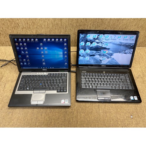 262 - Two DELL laptops including DELL Inspiron model no . PP41L and DELL Latitude D630 model no. PP18L. Bo... 