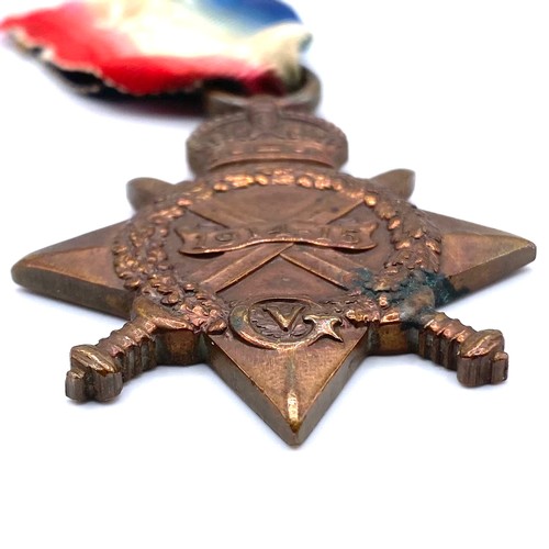 1284 - WW1 Medal group. 1914-1915 Star, British War Medal, The Allied Victory Medal and Royal Navy Long Ser... 