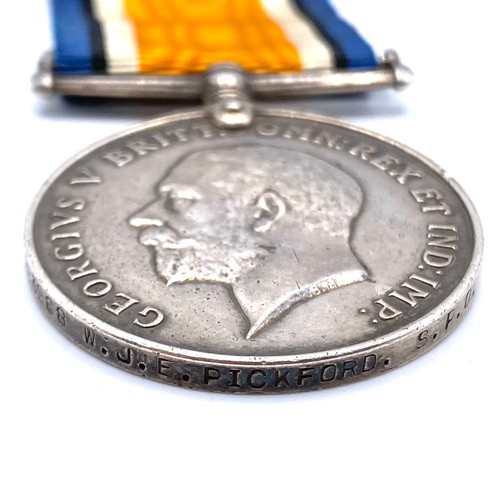 1284 - WW1 Medal group. 1914-1915 Star, British War Medal, The Allied Victory Medal and Royal Navy Long Ser... 