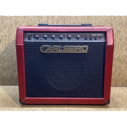 302 - Carlsbro GLX Solo guitar amplifier. Tested good Working order.