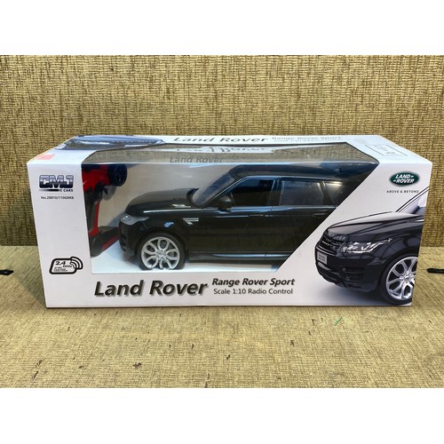 746 - Boxed Land Rover Range rover sport 1:10 Radio controlled car.