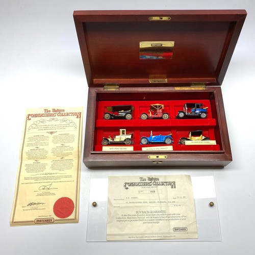 785 - Matchbox The unique Connoisseur collection in wooden case.