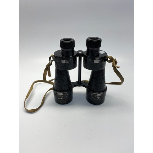 671 - Pair of Bino Prism MK III WW2 binoculars dated 1942.