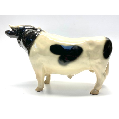 678 - Coppercraft ceramic Bull 26cm long.