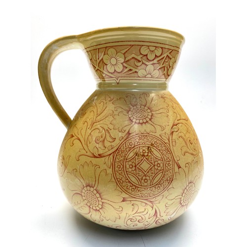 725 - Large William Whiteley wash jug 28cm tall.