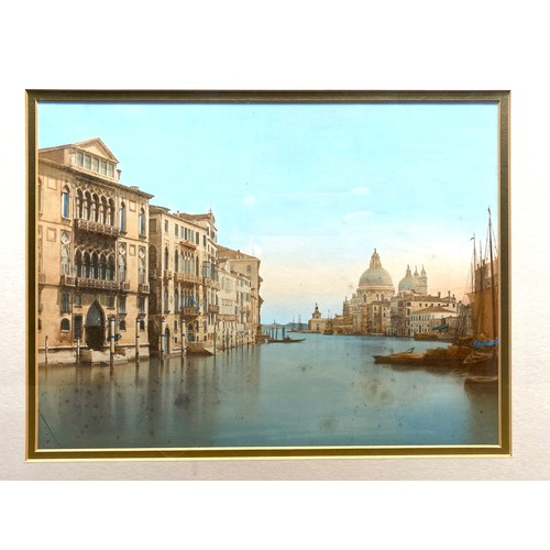 1212 - Three European Aquatint lithographs including Eugenio Benvenuti Venetian scene.