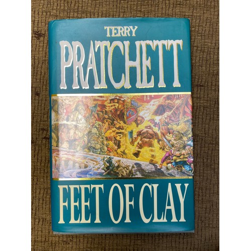 1066 - Collection of 15 Terry Pratchett hard back books including Jingo and Small Gods.