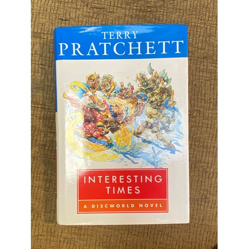 1067 - Collection of 12 Terry Pratchett hardback books including Snuff and The Wee Free Men. Mostly 1st edi... 