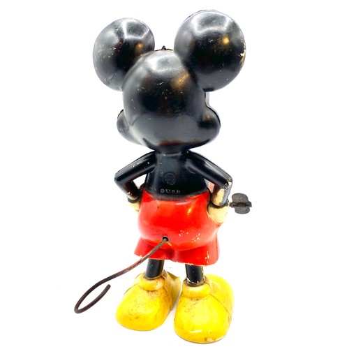 674 - Marx clockwork rotating tail Micky Mouse.