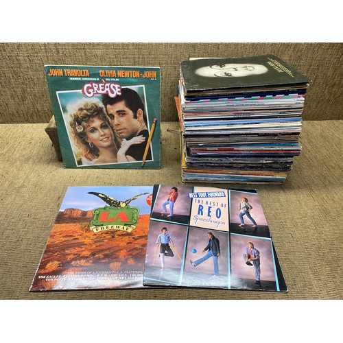 1167 - Vinyl L.P albums including the Kinks & Grease.