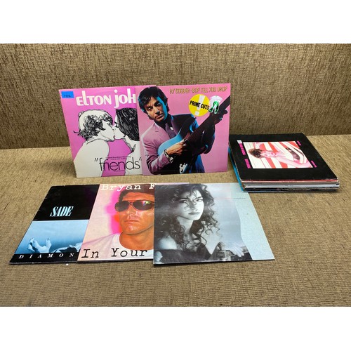 1174 - 20 1970/1980 vinyl L.P albums including Elton John , Chris Rea & John Lennon.