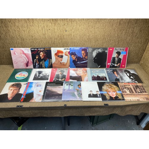 1177 - 20 1980 vinyl L.P albums including Eurhythmics , John Lennon and Spandau Ballet.