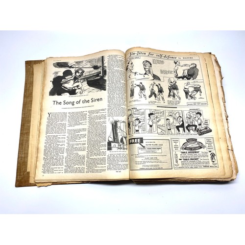739 - An album full of 1950's eagle comics.