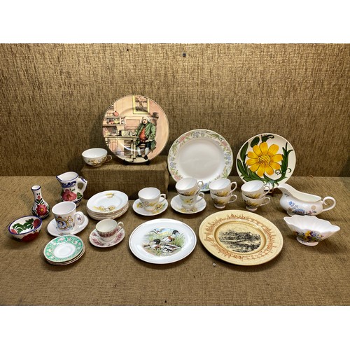 1193 - Collectable ceramics including Wade , Royal Albert and Royal Doulton.