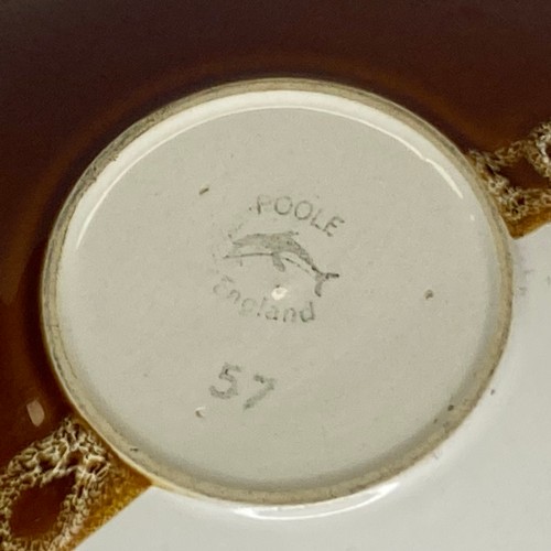719 - Poole pottery dish no.57. 27cm diameter.