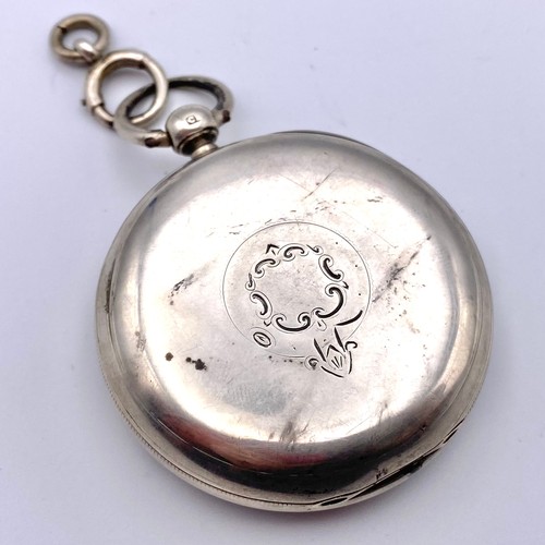 903 - Silver pocket watch.