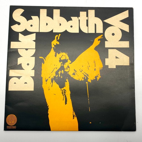 1211 - Vinyl Albums/LPs - Black Sabbath -Vol 4 (White label complete with inner poster no made in England E... 