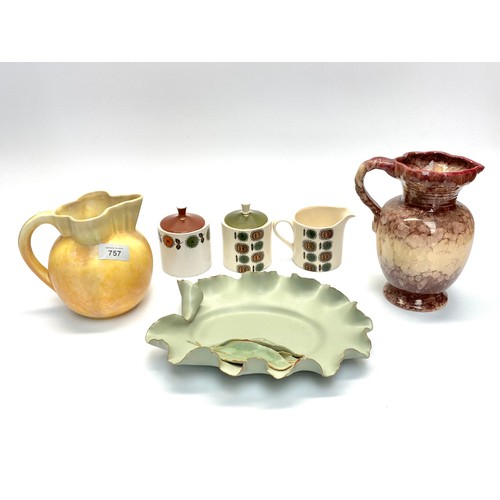 757 - Collectable ceramics including: east German and Beswick