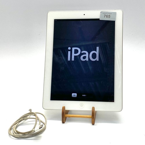 765 - iPad 2nd Generation 16gb storage unlocked with charger and full functional.