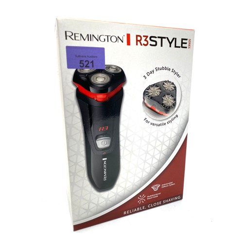 521 - Remington men's corded Electric Rotary Shaver Dry use R3 Style Series R3000.