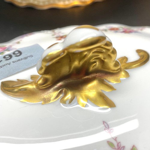 661 - 22ct 1st QUALITY ROYAL CROWN DERBY 