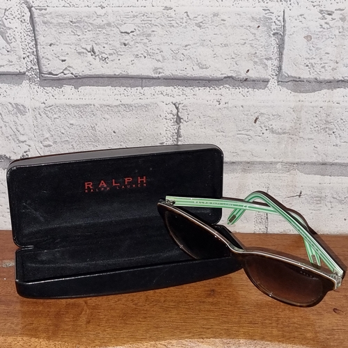 470 - 17 pairs of designer sunglasses including Ray Ban, Ralph Lauren and Cabouchon. (MYOMU)