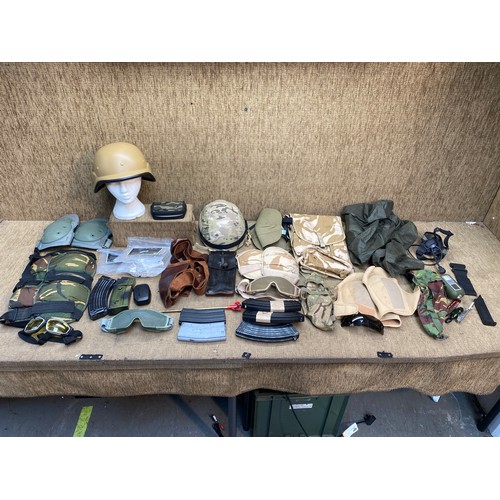 137 - Large quantity of military items and equipment.