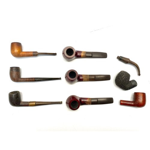 734 - Vintage pipes and pipe parts.