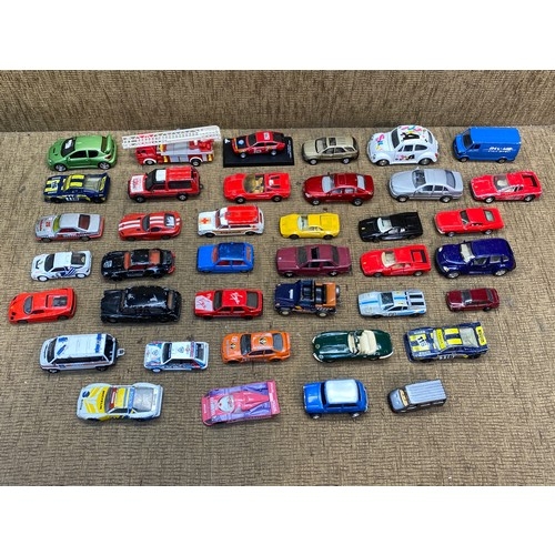 1171 - Large box of play worn diciest toy cars in various sizes including corgi .