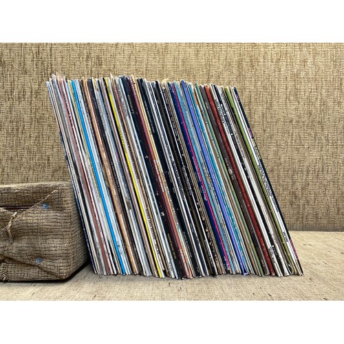 1218 - Large collection of vinyl records/Lps.