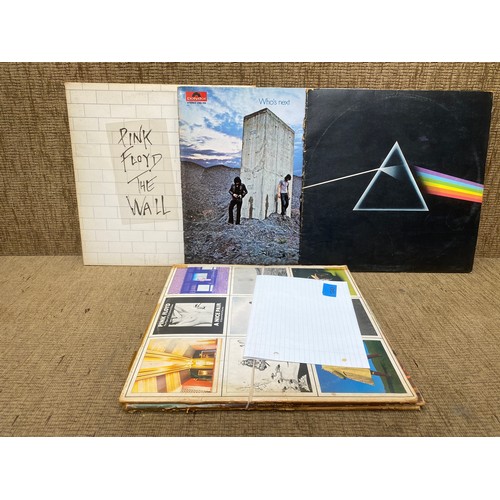 1243 - Selection of 6 pink floyd vinyl record.