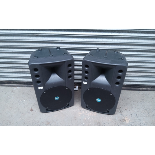 265 - A pair of RCF speakers model number art 300