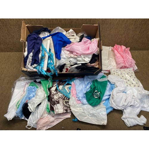 93 - Large mixed box of ladies retail packaged underwear.