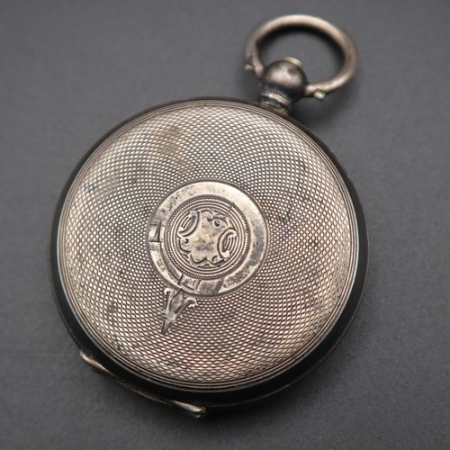 866 - Silver pocket watch.