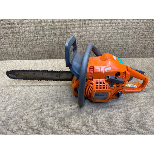 145 - Husqvarna 135X-TORQ petrol chainsaw . Good working order.