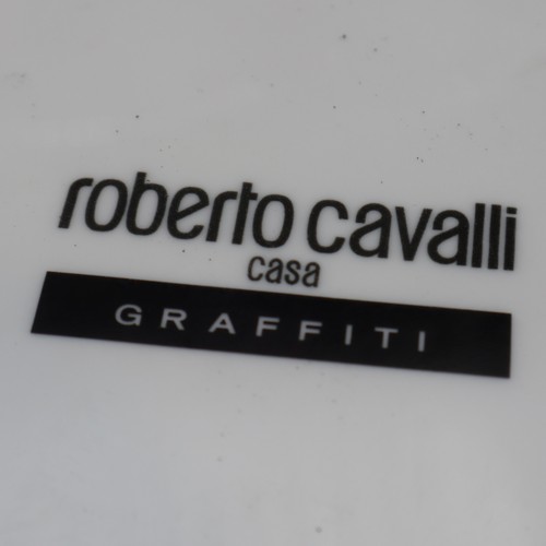 757 - 2 Roberto Cavalli: Graffiti ornamental plate. Size largest: 29cm.